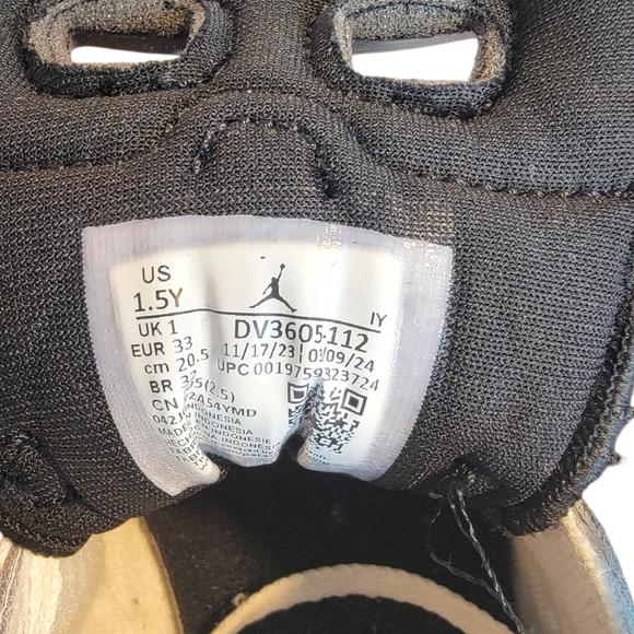 Jordan 6 AJR Reverse Oreo Kids Little Boys 1.5  EUR 33 EUC - Picture 11 of 11
